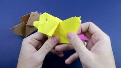 کاردستی با کاغذ رنگی برای کودکان و پیش دبستانی ها